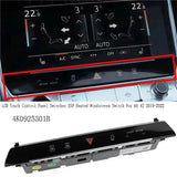 Exclusive ESP Heated Windscreen Switch 4K0925301B Car Quick Response LCD Touch Control Panel Switches For A6 A7 2019-2022