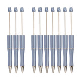 10 Pieces Bead Ballpoint Pens Cute Black Ink School Writing Supplies Beadable Pens for Drawing Office Teacher Students Classroom