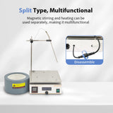 2 in 1 Digital Electric Heating Mantle 1000ml Magnetic Stirrer Hot Plate Lab Thermostat Heating PID Controlled 220V/110V