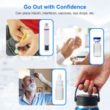Portable Insulin Travel Case Insulin Pen Cooling Box for Diabetic Medicine Storage can Holds 2-7 Pens,Fast Cooling Bottle