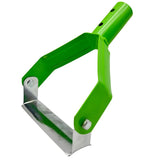Adjustable Scuffle Hoe Detachable Dethatching Rake Garden Lawn Leaf Rake Soil Cultivator Lawn Aerator Tool with Long Handle