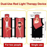2570pcs LED 660nm Red Light Therapy Pad Sleeping Bag 850nm Near Infrared Light Therapy Large Pad