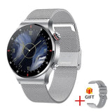 Sports Smartwatch Men Women 1.28 Inch HD Screen BT Calls Information Push Custom Watch Face Multi-sport Modes Heart Rate Monitor