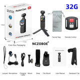 Pocket Action Camera 270° Auto Rotatable Stabilization Touch Screen Sports DV Bodycam Portable Digital Video Recorder