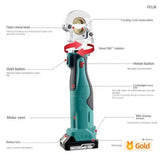 Es-300/400 Portable Cordless Hydraulic Clamp Lithium Battery Crimping Copper Aluminum Cable Terminal Crimping Range 300/400Mm