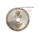 10Pcs/Set Diamond Saw Blade Marble Stone Ceramic Tile Cutter Saw Blade For Wandeli QX QXZ Tile Cutting Machine 116Dx1.8Tx8Wx20MM
