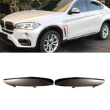 1Pair Car Side Fender Vent Trim 51767361417 51767361418 For BMW X6 F16 2015-2019 35I 35Ix 5Ix Air Duct Panel Decor Strip