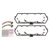 Valve Cover Gasket Set F81Z-6584-AA W/Harness Glow Plug For Ford 7.3L Powerstroke 99-03 F4TZ-12A342-BA F81Z6584AA