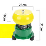 2025 6 Inch Vibratory Tumbler Polishing Machine Jade Agate Grinder Vibrating Barrel Grinder