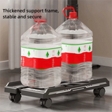 Universal Adjustable CPU Holder Mobile Scalable CPU Stand with Caster Wheels CPU Tower Holder Under Desk Computer