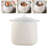 Electric Egg Cooker Rapid Egg Cooker 4 Capacity Poacher with 12H Timer for Hard Boiled Poached Scrambled Eggs Omelets Steamed
