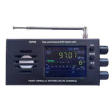 TEF6686 FM(65-108Mhz)&SW/MW/LW(144-27000Khz) DSP Radio Receiver  RDS With Battery