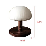 Professional Grade Solid Wood Hat Ironing & Shaping Mold Stand