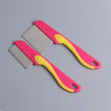 30pcs Pet Dog Cat Grooming Comb Stainless Steel Needle Anti Lice Combs Deworming Hair Brush Flea Stain Remover Pets Supplies
