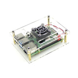Raspberry Pi Stackable Case - Multi-Layer Cluster Housing for 3B/3B+/4B (Stackable Design)