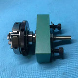 Aluminum Body Manual Chuck Spindle for Lathe Side-Mount with Precision Bearing 1-45mm Clamping Range -Precision Engineering Tool
