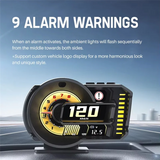 A590 HUD Heads-Up Display Accessories For Car Ambient Light Driving Score Heads-Up Display A590-Pro