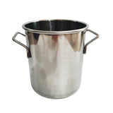 2 Gallon 8L Stainless Steel Vacuum Degassing Chamber Vacuum Defoaming Barrel For Silicone Resin AB Adhesive 20x24CM Acrylic Lid