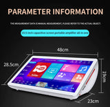 2025 Chenisok Latest 19.5 4 In1 2T Professional Portable Karaoke Player Durable Using Karaoke Machine Home Theater KTV System