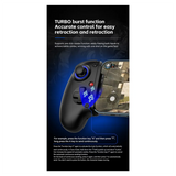 GW-D10S Stretch Cooling Gamepad For Delta PS4 Android IOS Tablet Switchxbox 400Mah Streaming Joystick