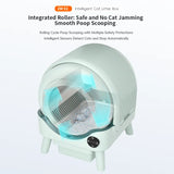 New WIFI OEM Automatic Smart Pet Cat Litter Box Big Size Fresh Air Tray PP Material Eco-friendly Automatic Cat Toilet Litter Box