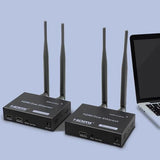 1080P 200M Wireless HDMI Video Audio Transmitter Receiver Extender 1TX 4RX Display Adapter for TV Box Laptop PC To TV Projector