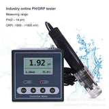 PH-110 Industrial PH Meter Acidity Meter ORP Meter Water Quality Detector PH Control Tester Online Sewage