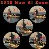 Megaorei M4A 1080P HD Tactical Monocular Telescope Camera AI Zoom Professional Infrared Night Vision Scope for Hunting