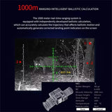 CY800-RL Waterproof WIFI Monocular Telescope 6000J Infrared Night Vision Scope with Range Finder Ballistic Calculation