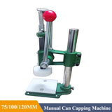 75/100/120MM Small Manual Tea Aluminum Can Capping Machine Commercial Can Bottle Crimper Capper Sealing Packaging Button Machine
