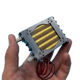 RC Hydraulic Model Radiator Hydraulic System Heat Dissipation Accessories With 12V Fan For Excavator Loader