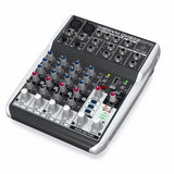 BEHRINGER QX602MP3 Premium 6-Input 2-Bus Mixer with XENYX Mic Preamps,British EQ,MP3 Player and Multi-FX
