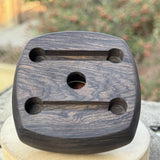 Rotating Yarn Spool – Multi-functional Micro Crochet Tool with African Blackwood Shaft