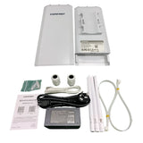 COMFAST CF-EW85 Dual-band 1300Mbps Wireless Outdoor AP Signal Amplifier Supports DC/POE Power 2.4G/5.8G Frequencies