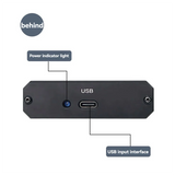 TDA1305T Hifi USB Audio Decoder Card - Mobile OTG PCM2706, 20-20KHZ, Type-C Input & Dual AUX Outputs