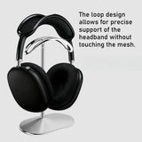 Headphone Stand for AirPods Max Metal Headset Holder Desktop Aluminum Display Stand Stable Base Headphone Hanger
