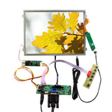 10.4" 1024X768 CLAA104XA02CW TFT LCD Touch Screen VGA Control LVDs Board 30pins
