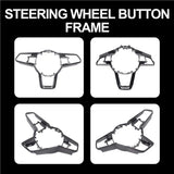 Car Steering Wheel Button Frame Replace For TT Accessories