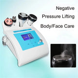 4 in 1 Ultrasonic Slimming Machine 40K Radio Frequency Skin Multipolar Vacuum for Smooth Wrinkles Facial Skin Tightening Device