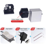 Elctric-Drive Machine Lure Winding Epoxy Glue Machine  DIY Fishing Rod Building Professional Fishing Rod Winding Machine