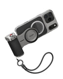 Telesin Master Grip Kit for IPhone 17 Pro/17Pro Max, Magnetic Camera Grip, Built 3200mAh Battery Wireless Charging Cooling Case