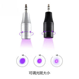 0UV lamp head adjustable spot size eyelash nail uv glue led purple curing lamp accessories