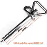 304 Detachable Anchor Point Expansion Bolt Climbing Outdoor Tent Building High-Altitude Operation Rock Nail Anchor Point