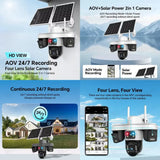 for AOV 4G Card Motion Detection Continuous Recording 24 Hour Online IP66 Waterproof