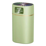 Thick fog humidifier 1.1L, household silent bedroom large capacity colorful breathing light rainbow light, with night