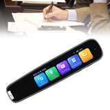 P200 2.99 inch HD Translator Pen Electronic Dictionary Pen 112 Languages Voice Translation with Case for Study and Work