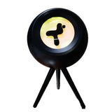 Ferrofluid Music Rhythm Lamp 30W Bluetooth Speaker Magnetic Fluid Pickup Visual Display Lamp Companion Light Black
