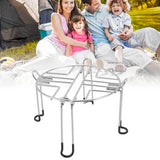 Water Filter Stand 304 Stainless Steel Detachable with Anti Slip Feet Water Filter System Stand for Medium Gravity Water Filter