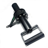 Portable Wrist Twister & Wrist Roller Combo – Rotation & Curl Training Device with Stainless Steel Kit, Black