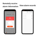Tuya Smart Door Sensor Wireless WiFi Door Window Detector Smart Linkage Window Door Contact Sensor for Home Security